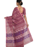 Pradip Fabrics Women's Floral Print Cotton Blend Tant Saree