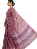 Pradip Fabrics Women's Floral Print Cotton Blend Tant Saree