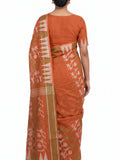 Pradip Fabrics Women's Floral Print Cotton Blend Tant Saree