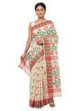 Pradip Fabrics Printed Handloom Pure Cotton Saree