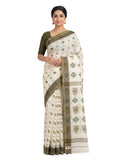 Pradip Fabrics Printed Handloom Pure Cotton Saree