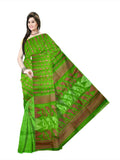 Pradip Fabrics Women's Floral Print Cotton Blend Tant Saree