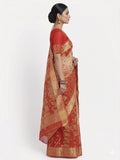 Pradip Fabrics Women's Festive Wear Ethnic Handloom Saree