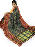 Pradip Fabrics Applique Tant Silk Blend Saree 