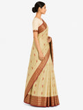 Pradip Fabrics Ethnic Women's Tant Cotton Saree