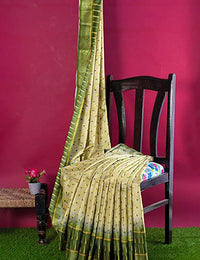 Pradip Fabrics Ethnic Women's Tant Jamdani Saree