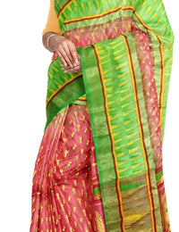 Pradip Fabrics Ethnic Women's Tant Jamdani Saree