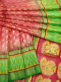 Pradip Fabrics Ethnic Women's Tant Jamdani Saree