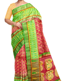 Pradip Fabrics Ethnic Women's Tant Jamdani Saree