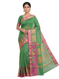 Pradip Fabrics Ethnic Women's Tant Jamdani Saree