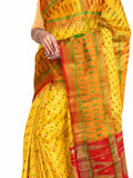 Pradip Fabrics Ethnic Women's Tant Jamdani Saree
