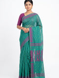 Pradip Fabrics Ethnic Women's Tant Jamdani Saree