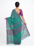 Pradip Fabrics Ethnic Women's Tant Jamdani Saree