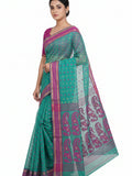 Pradip Fabrics Ethnic Women's Tant Jamdani Saree