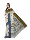 Pradip Fabrics Woven Tant Pure Cotton Saree 