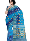 Pradip Fabrics Ethnic Women's Bengal Tant Cotton Silk Saree