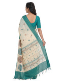 Pradip Fabrics Woven Tant Pure Cotton Saree 