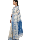 Pradip Fabrics Ethnic Women's Tant Jamdani Saree