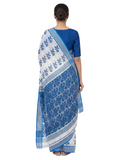 Pradip Fabrics Ethnic Women's Tant Jamdani Saree