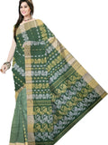 Pradip Fabrics Ethnic Women's Tant Cotton Dhakai Jamdami Saree