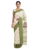 Pradip Fabrics Woven Tant Pure Cotton Saree 