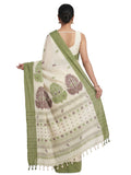 Pradip Fabrics Woven Tant Pure Cotton Saree 