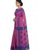 Pradip Fabrics Woven Tant Pure Cotton Saree
