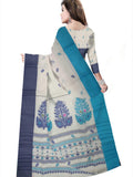 Pradip Fabrics Woven Tant Pure Cotton Saree 
