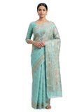 Pradip Fabrics Woven Tant Pure Cotton Saree