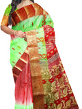 Pradip Fabrics Handloom Tant Baluchuri Saree for Women