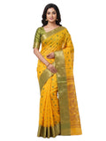 Pradip Fabrics Woven Tant Pure Cotton Saree