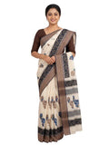 Pradip Fabrics Woven Tant Pure Cotton Saree