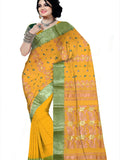 Pradip Fabrics Woven Tant Pure Cotton Saree
