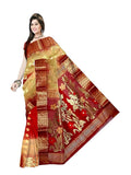 Pradip Fabrics Ethnic Women's Tant Silk Banarasi Saree