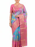 Elegant Handloom Bengal Tant Silk Saree by Pradip Fabrics