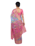 Elegant Handloom Bengal Tant Silk Saree by Pradip Fabrics