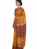 Pradip Fabrics Woven Tant Silk Blend Saree