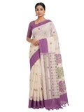 Pradip Fabrics Woven Tant Pure Cotton Saree