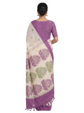 Pradip Fabrics Woven Tant Pure Cotton Saree