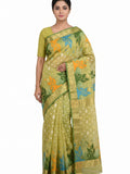 Pradip Fabrics Ethnic Women's Tant Silk Baluchuri Saree