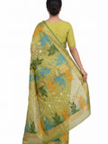 Pradip Fabrics Ethnic Women's Tant Silk Baluchuri Saree
