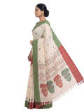 Pradip Fabrics Woven Tant Pure Cotton Saree