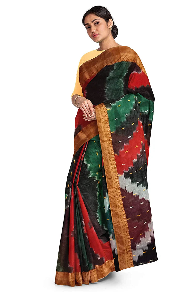 Pradip Fabrics Ethnic Women's and Girl's  Baluchri saree