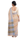 Pradip Fabrics Woven Jamdani Cotton Blend Saree