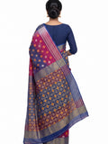 Pradip Fabrics Woven Tant Silk Blend Saree