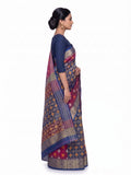 Pradip Fabrics Woven Tant Silk Blend Saree