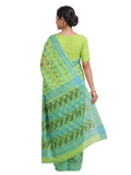 Pradip Fabrics Woven Jamdani Cotton Blend Saree