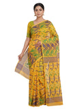 Pradip Fabrics Woven Jamdani Cotton Blend Saree