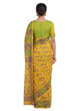 Pradip Fabrics Woven Jamdani Cotton Blend Saree