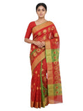 Pradip Fabrics Ethnic Women's Tant Baluchuri Bengal Handloom Saree